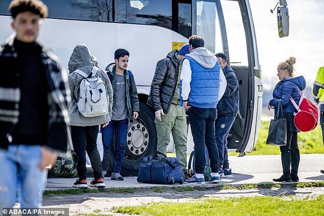 Click to enlarge Asylum seekers Netherlands