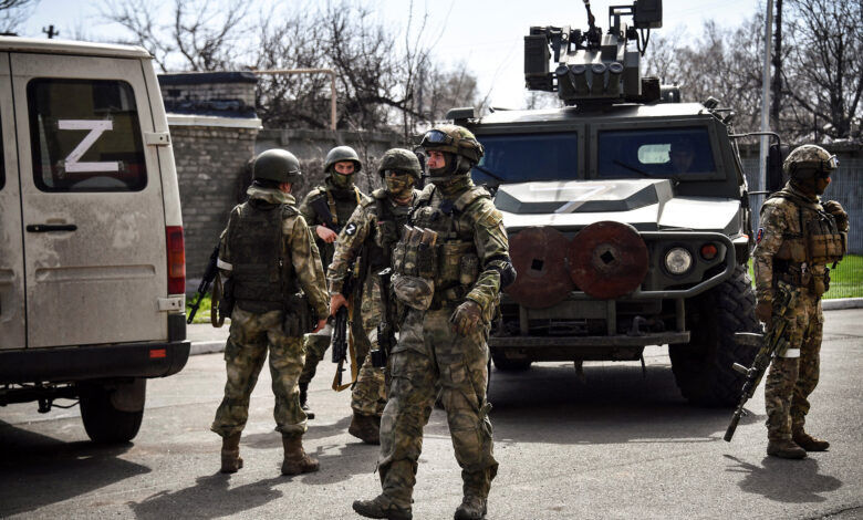 russian soldiers donetsk