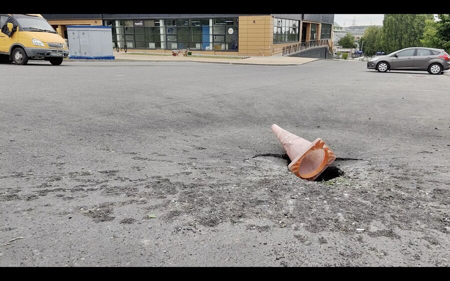 Click to enlarge damage belgorod missile