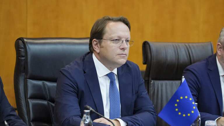 Click to enlarge FILE PHOTO: EU Commissioner for Neighborhood and Enlargement Oliver Varhelyi