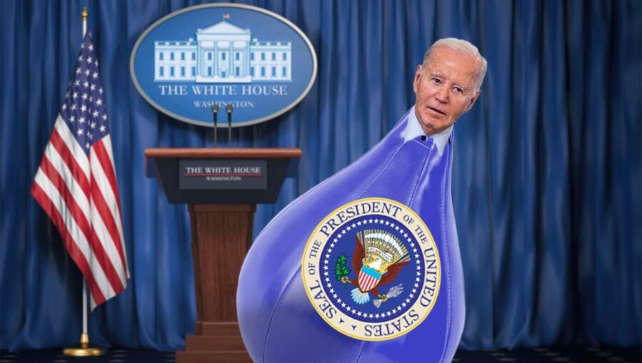 Click to enlarge bidenn weeble-wobble satire