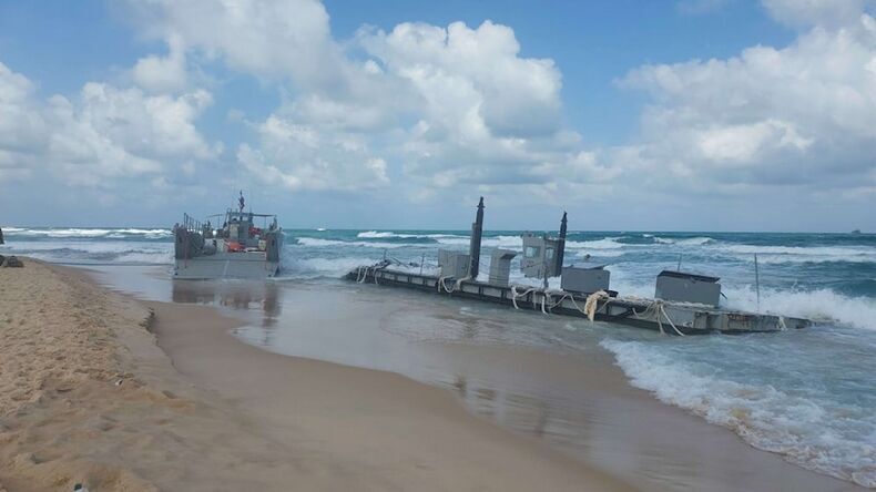 Click to enlarge gaza pier