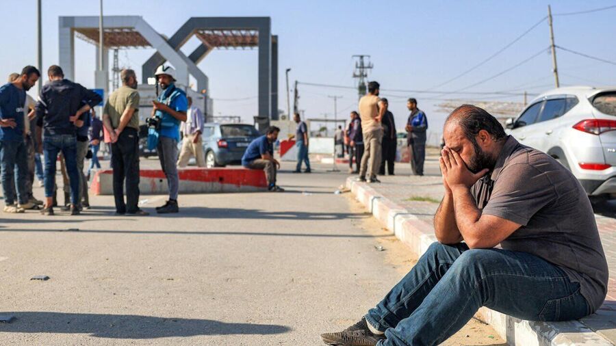 Click to enlarge Rafah border crossing