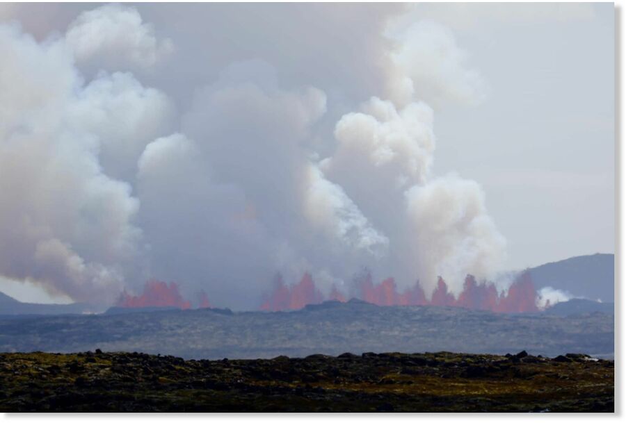 An eruption has started in Reykjanes, the seventh in just a few years.