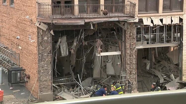 Click to enlarge bank explosion