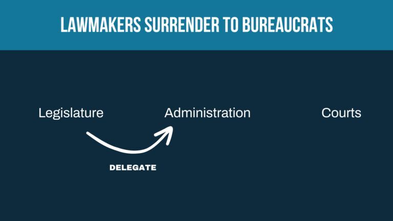 Lawmakers Surrender to Bureauc[rats]