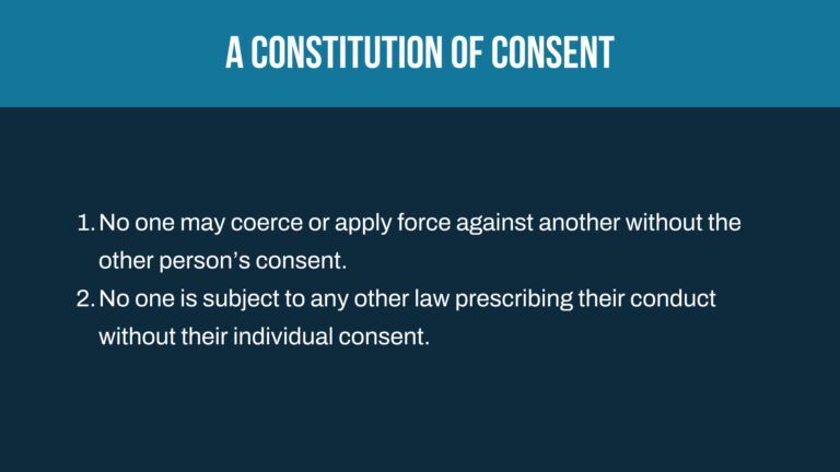 A Constitution of Consent