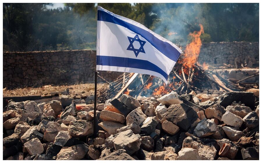 Click to enlarge Israel Flag