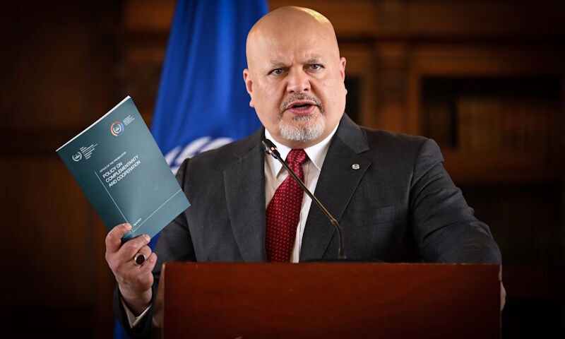 Karim Khan ICC israel arrest warrents threaten presecutors
