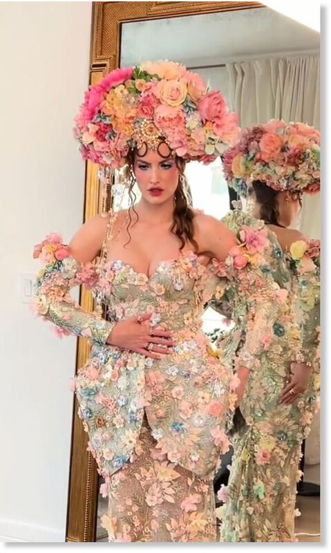 Click to enlarge met gala haleyy