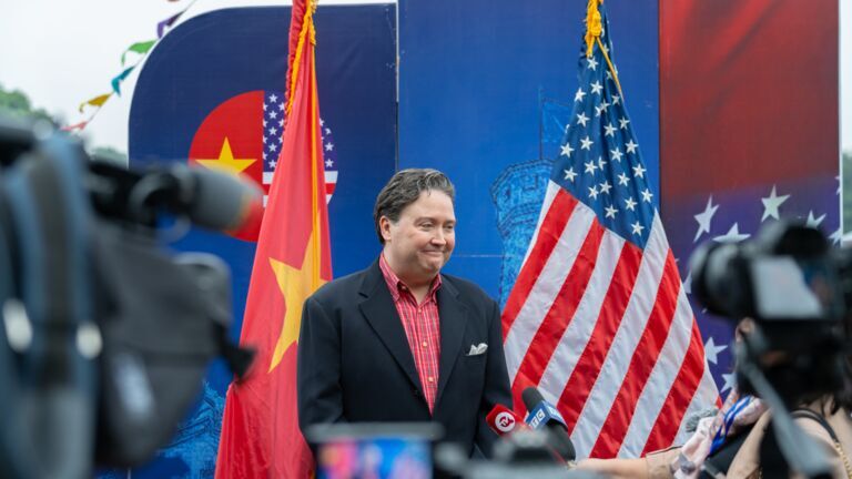 Ambassador to Vietnam Marc E. Knapper.
