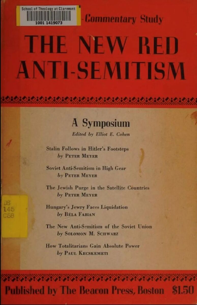 The New Red Anti-Semitism