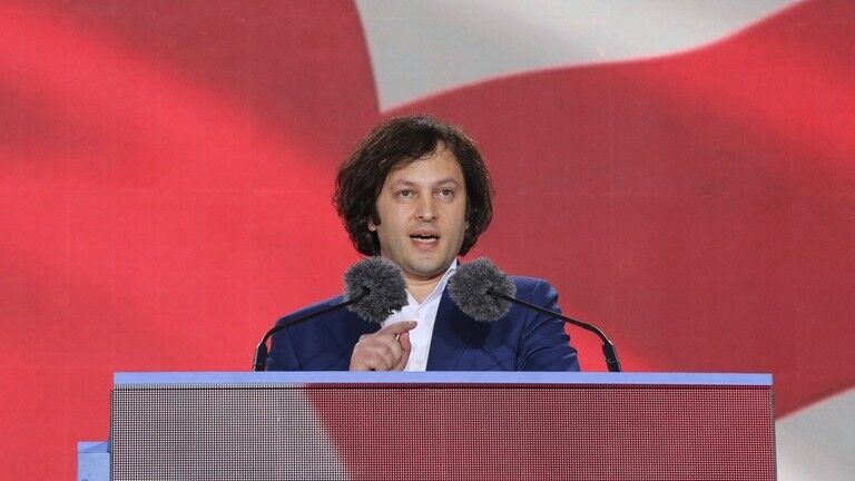 FILE PHOTO: Georgian Prime Minister Irakli Kobakhidze.