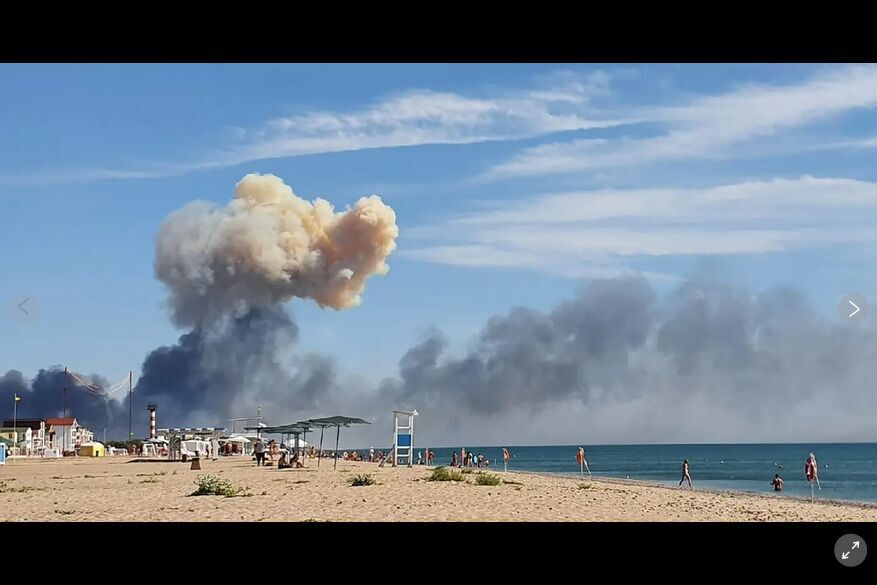 crimea ukraine bomb
