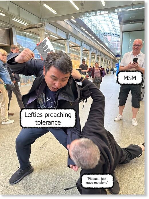lefties preaching tolerence