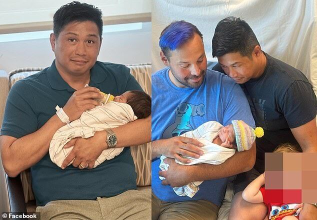 Click to enlarge baby gay couple