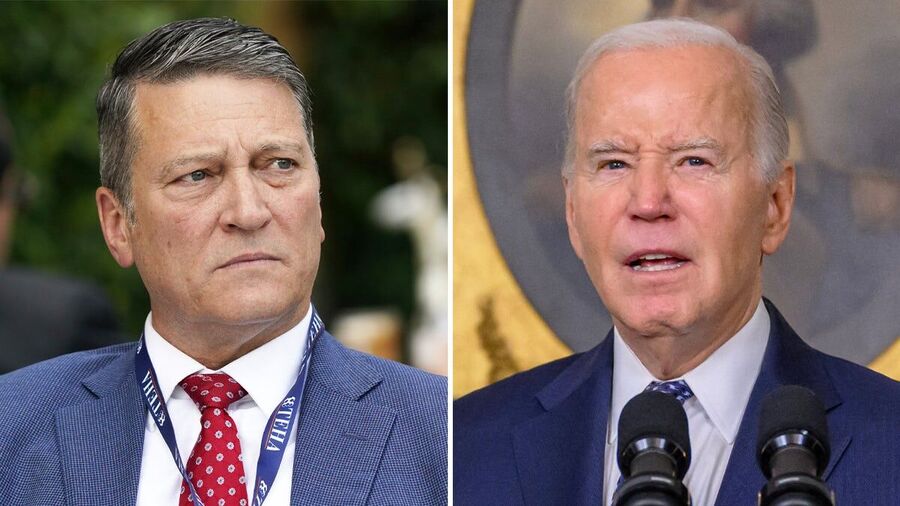 Click to enlarge ronny jackson joe biden drug test debat