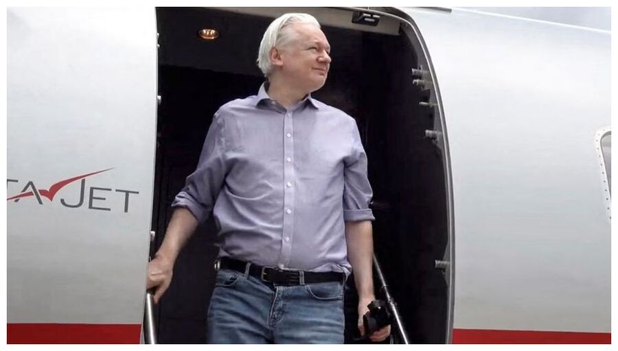 Click to enlarge Julian Assange