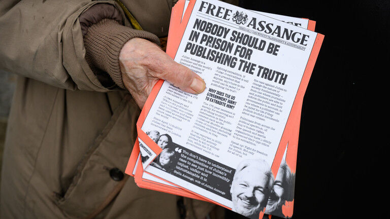 Click to enlarge Assange