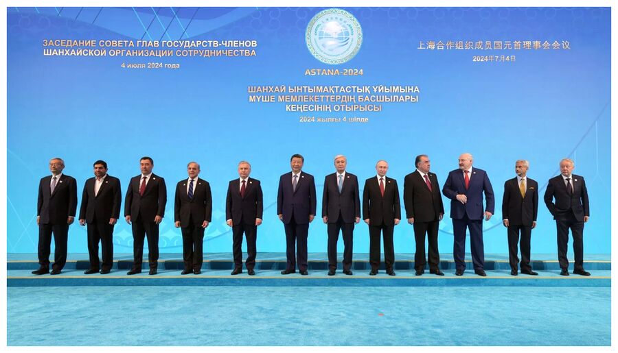 Click to enlarge SCO Summit Leaders