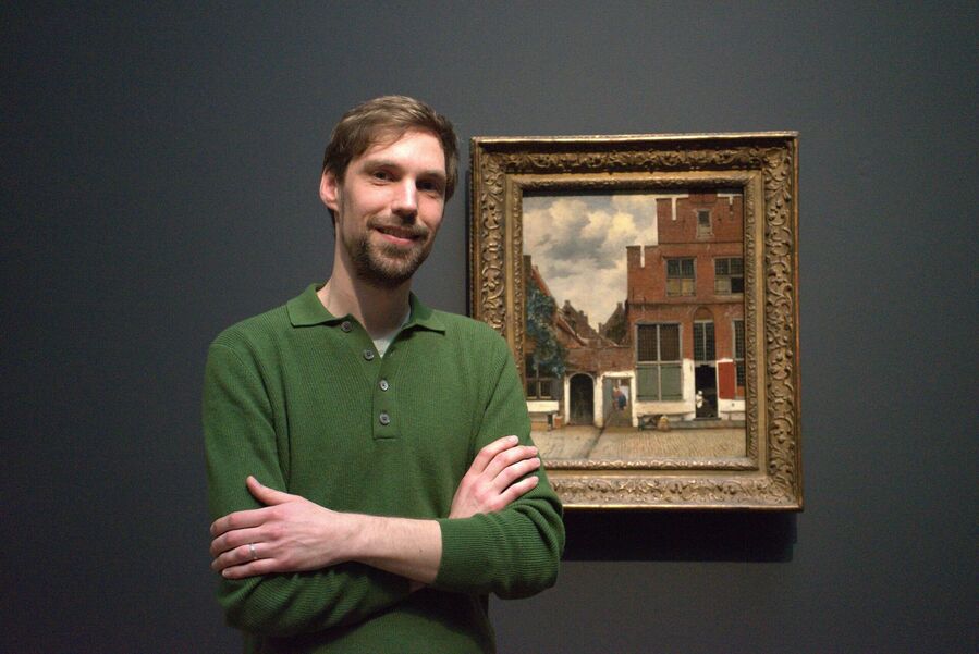 Frederik Vanmeert  analysis color vermeer paintings