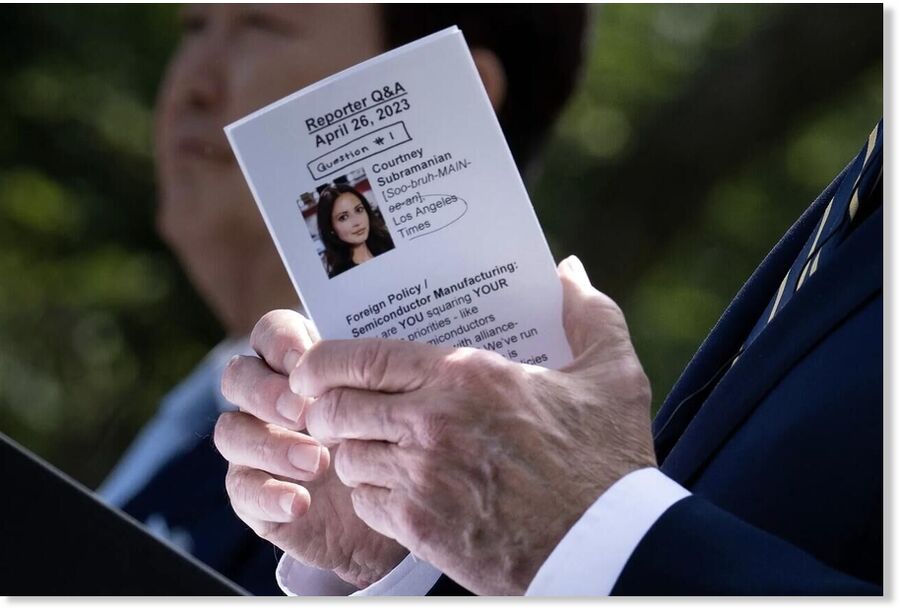 Click to enlarge biden cheat sheet