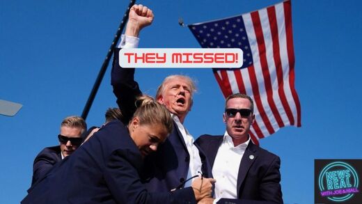 NewsReal: Trump Miraculously Survives Assassination Attempt