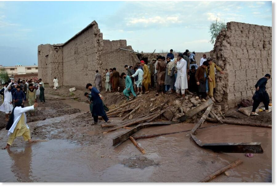 Taliban officials said at least 40 people were killed and nearly 350 others injured by heavy