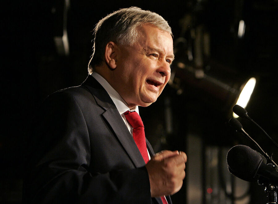 Click to enlarge Jaroslaw Kaczynski