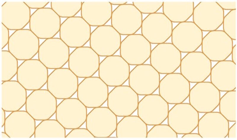 octogon shapes sphere packing problem math