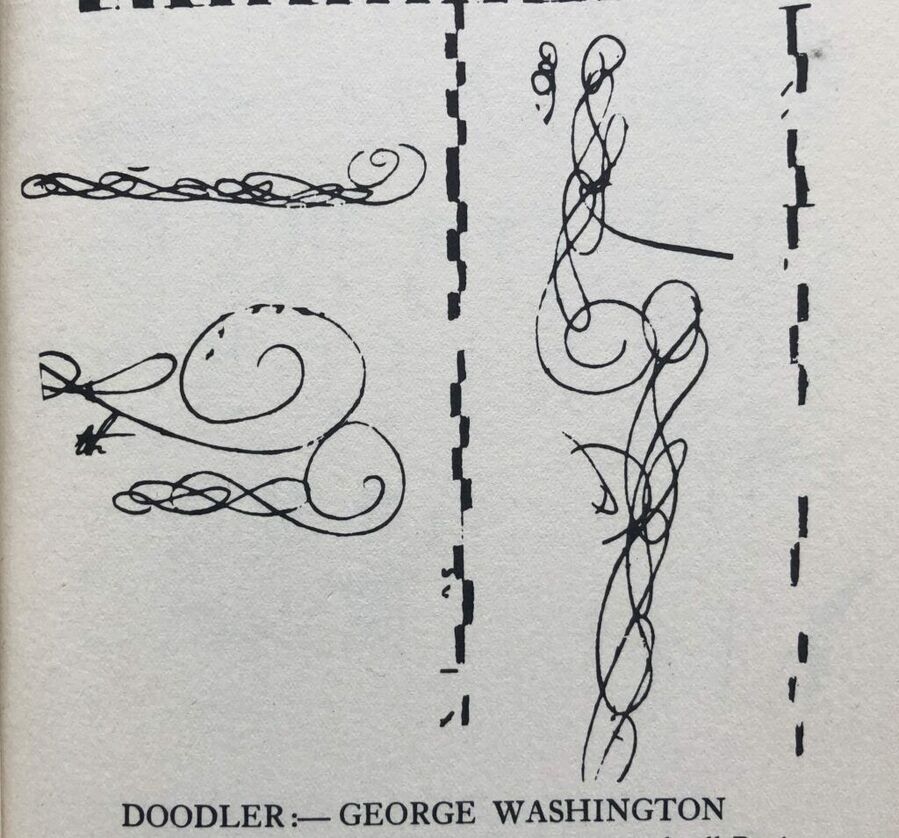 Click to enlarge george washington doodles