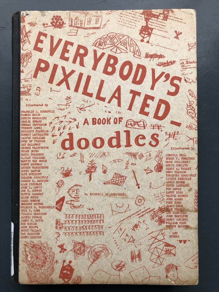 doodles book pixillated