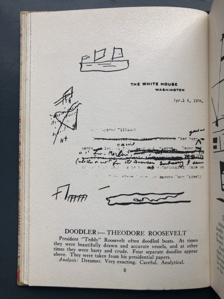 theodor roosevelt doodles