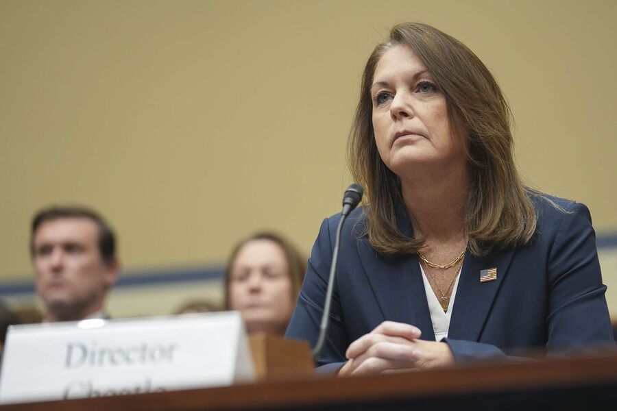 Click to enlarge Secret Service chief Kimberly Cheatle