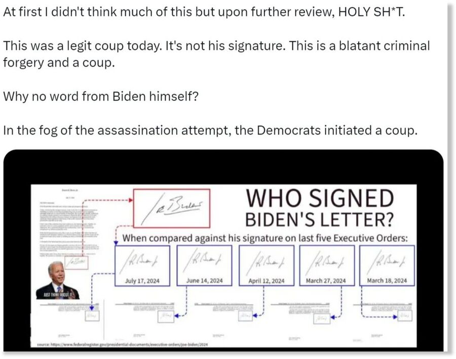 biden signature