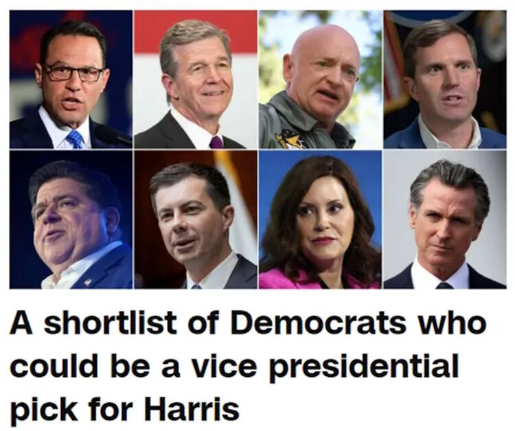 Click to enlarge potential vice president picks kamala election