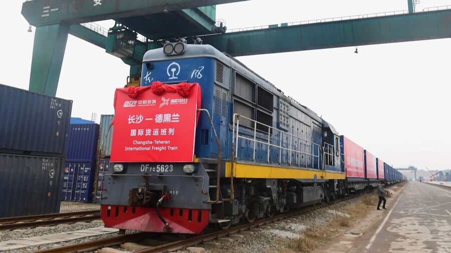 Click to enlarge china iran freight