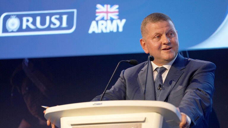 Click to enlarge Ukrainian Ambassador to the UK General Valery Zaluzhny,