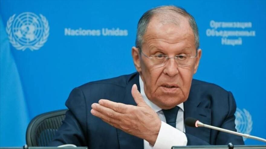 El ministro de Asuntos Exteriores de Rusia, Serguéi Lavrov.