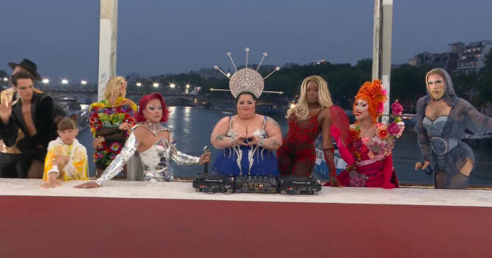 Paris olympic opening ceremony last supper