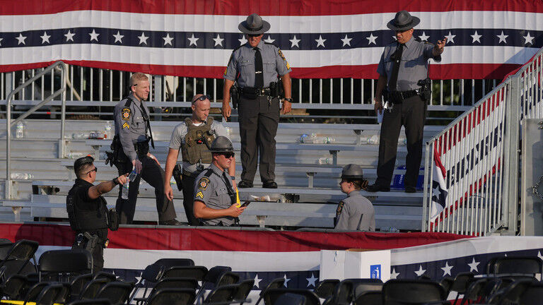 Click to enlarge Donald Trump assassination, Butler, Pennsylvania