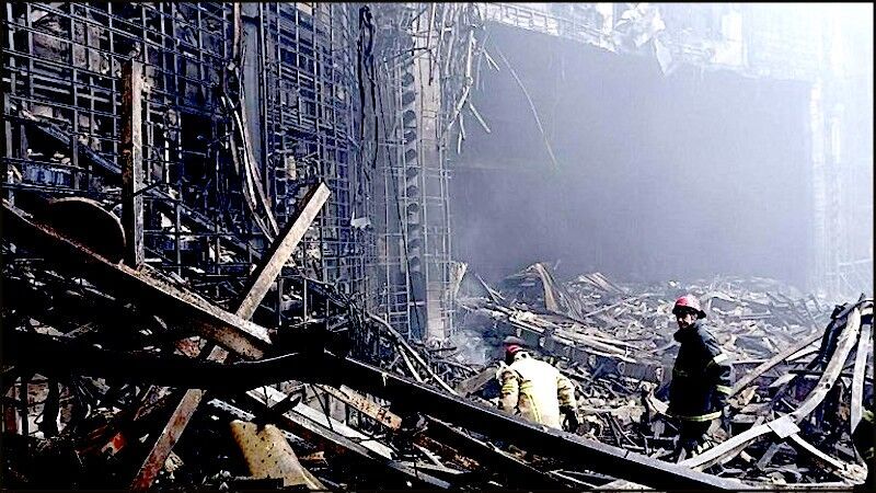 Click to enlarge Burnt hall