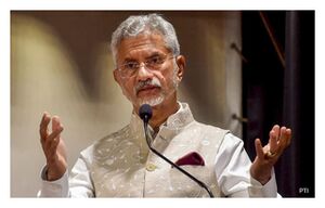 Click to enlarge External Affairs Minister S. Jaishankar