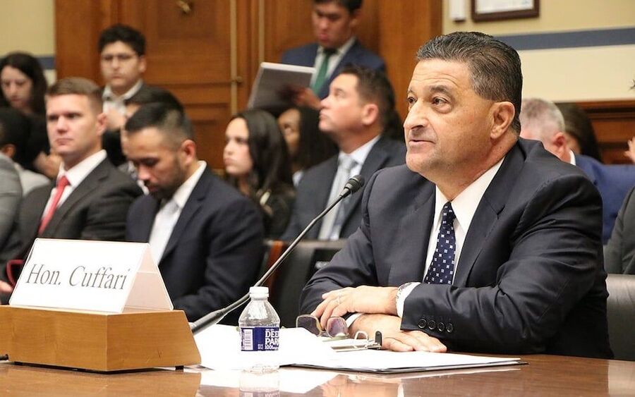 Click to enlarge Homeland Security Department Inspector General Joseph V. Cuffar