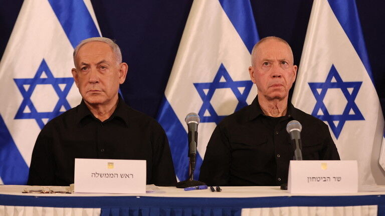 Click to enlarge Benjamin Netanyahu, Yoav Gallant