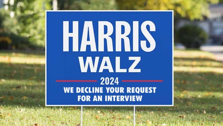 kamala walz decline interviews