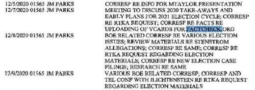 Factcheck.Org Duane Morris lawyer bills