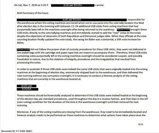 US Attorney McSwain emails