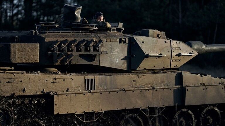 Leopard 2A4 tank