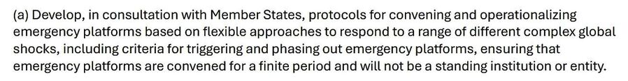 un pact global governance science tyranny